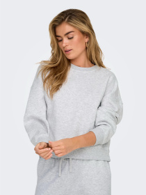 Світшот Only модель 15338727_Light Grey Melange Фото