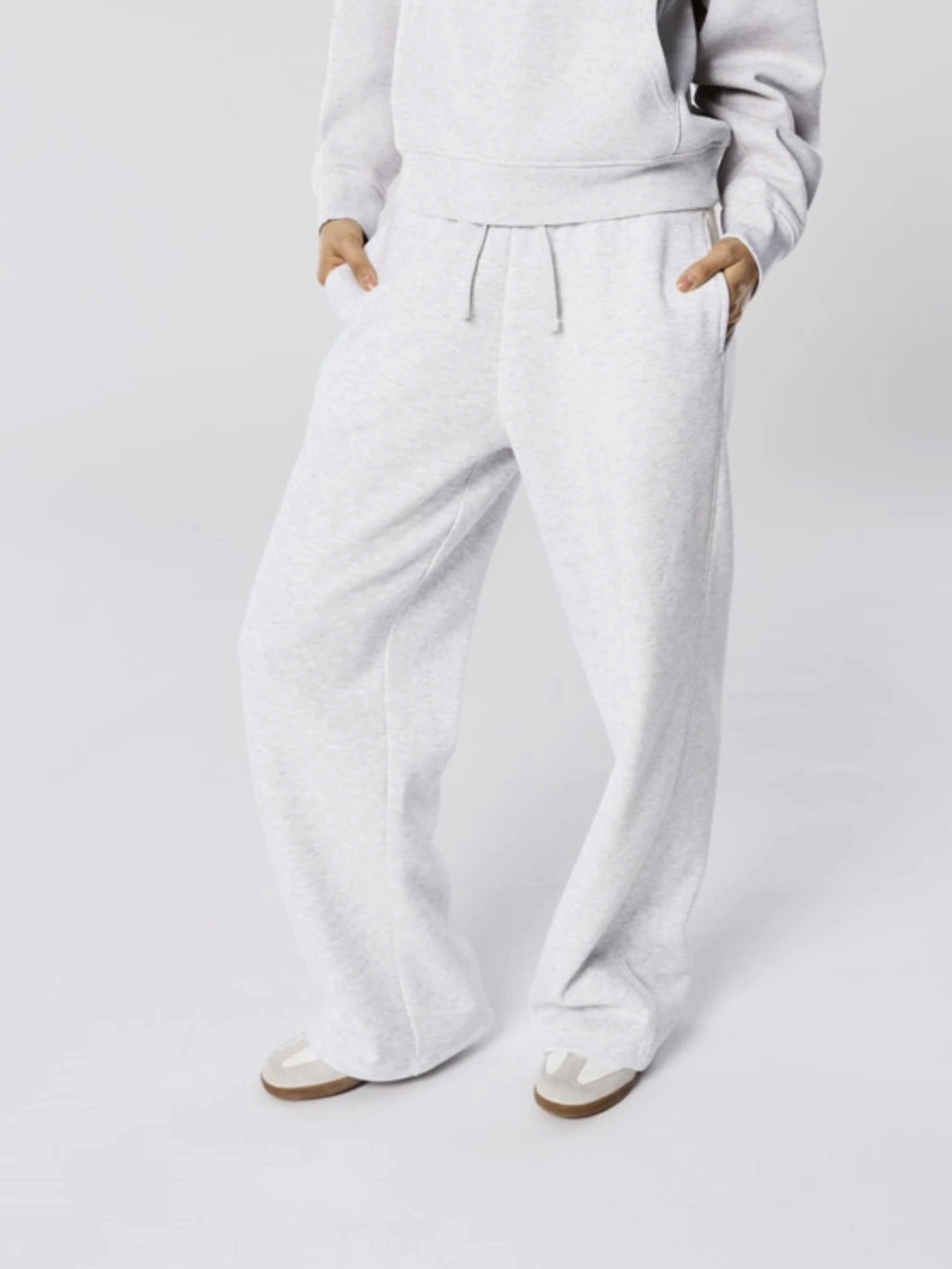 Штаны спортивные Only модель 15338734_Light Grey Melange Штаны спортивные Only модель 15338734_Light Grey Melange Фото