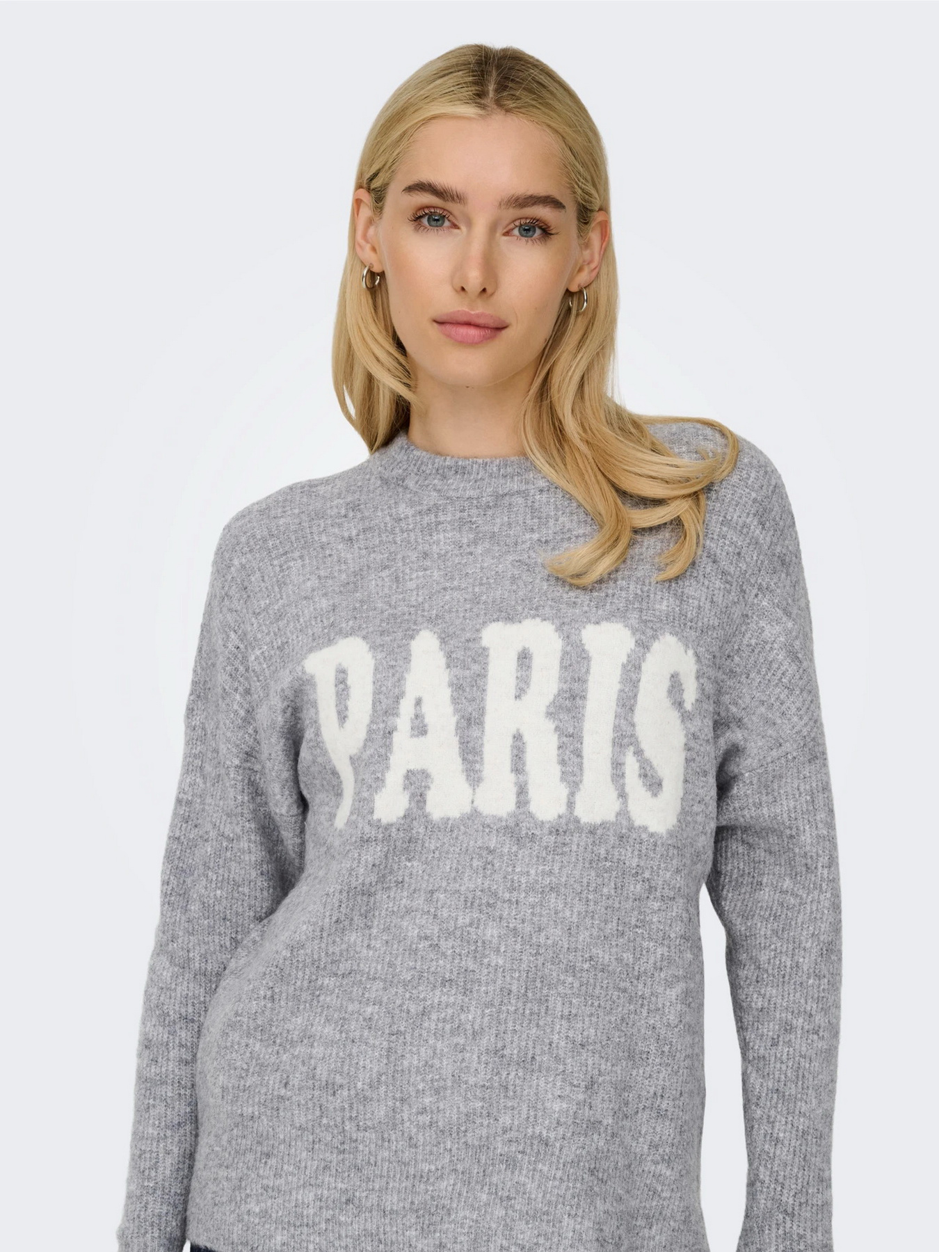 Джемпер Only модель 15339731_Grey Melange  CD PARIS Фото