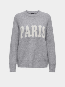 Джемпер Only модель 15339731_Grey Melange  CD PARIS Фото