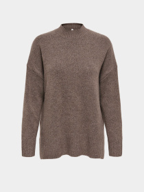 Джемпер Only модель 15352853_Brown Lentil Melange Фото