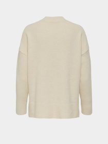 Свитры и кардиганы Only HAZEL LS HIGHNECK OVERS PULL K модель 15352853_Whitecap Gray Melange Фото