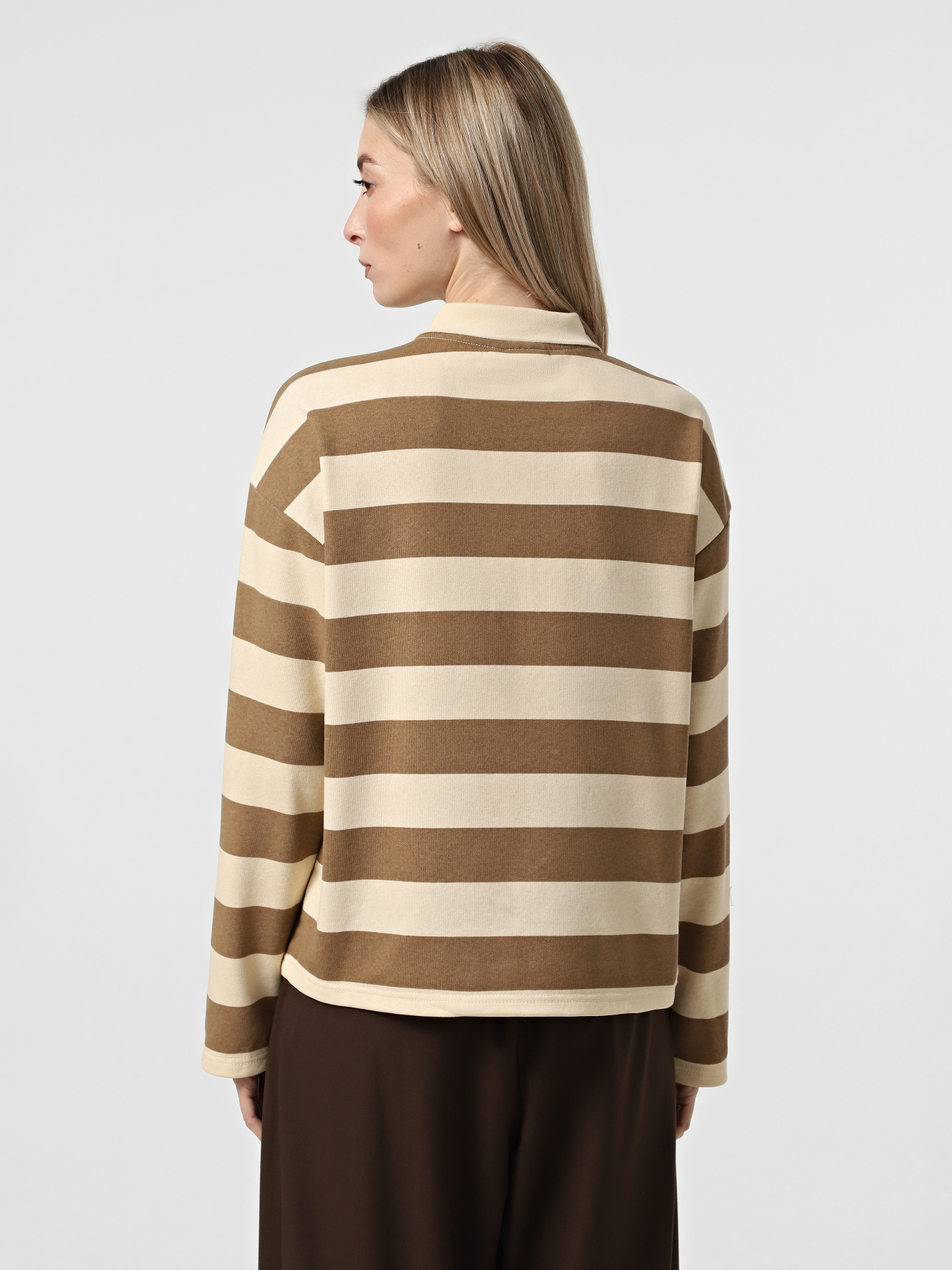 Поло Only модель 15356124_Cocoa Creme Biscotti Фото