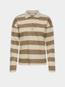 Поло Only модель 15356124_Cocoa Creme Biscotti Фото