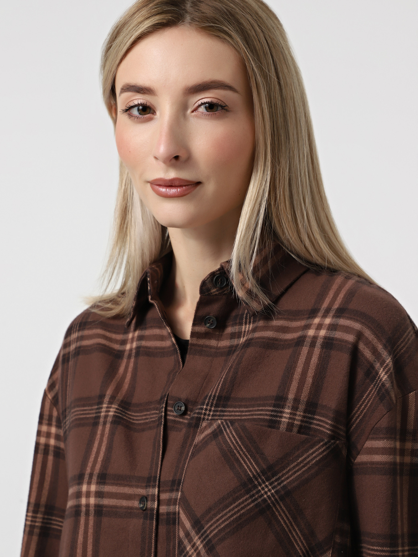 Рубашка в клетку Only модель 15356763_Shopping Bag TEXANA Рубашка в клетку Only модель 15356763_Shopping Bag TEXANA Фото