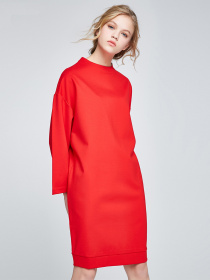 Платье миди Only модель 117161512F17_червоний Фото