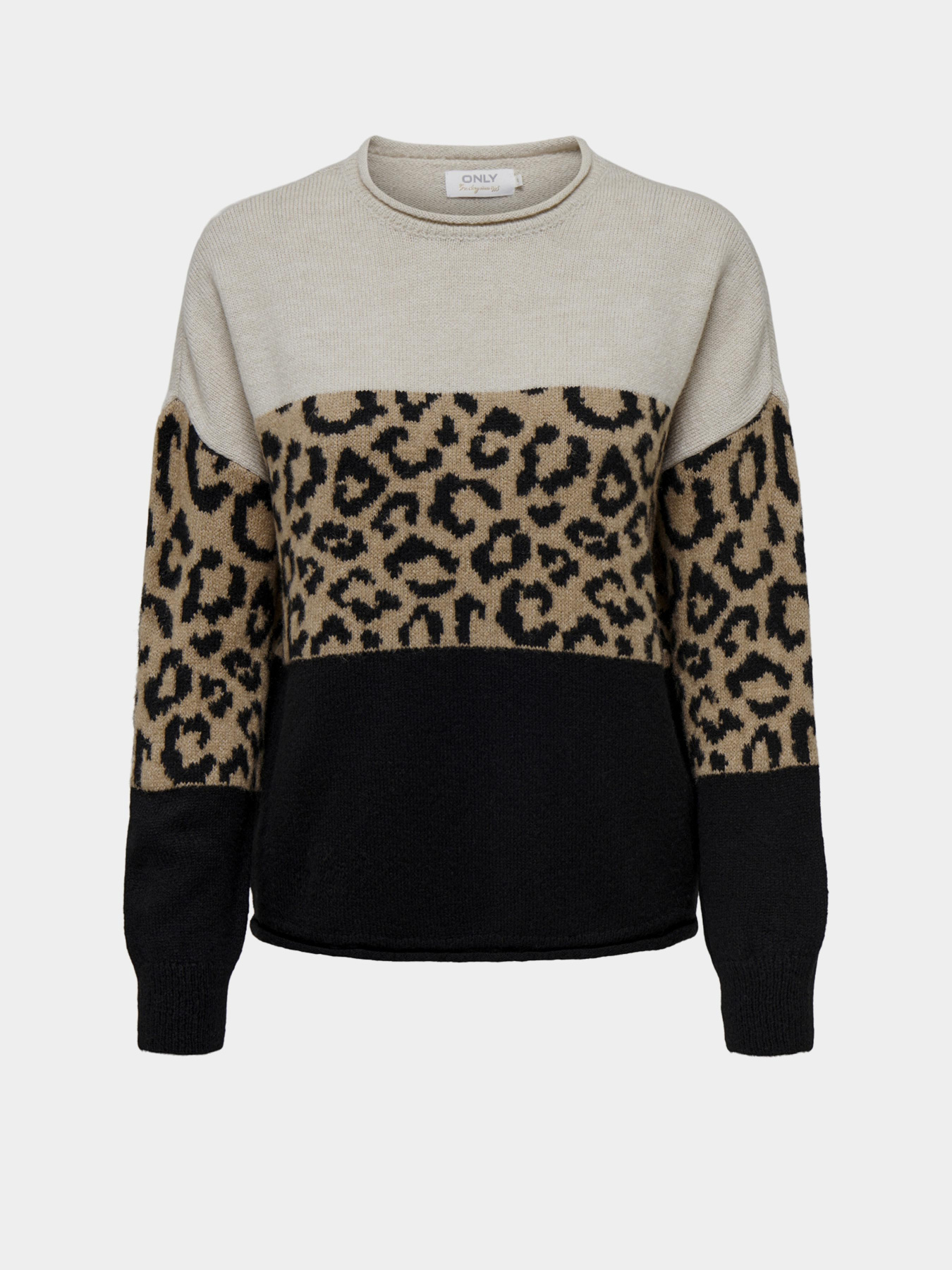 Світшот Only модель 15294969_Moonbeam Black/Toasted Coc Світшот Only модель 15294969_Moonbeam Black/Toasted Coc Фото