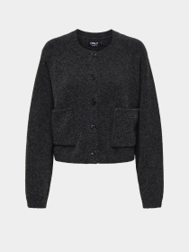 Кардиган Only модель 15344118_Dark Grey Melange Фото