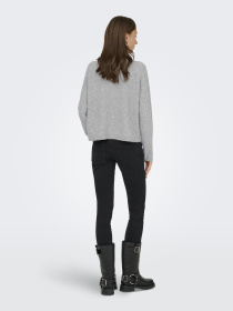 Кардиган Only модель 15344118_Light Grey Melange Фото