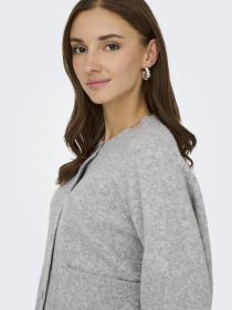 Кардиган Only модель 15344118_Light Grey Melange Фото