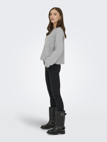 Кардиган Only модель 15344118_Light Grey Melange Фото