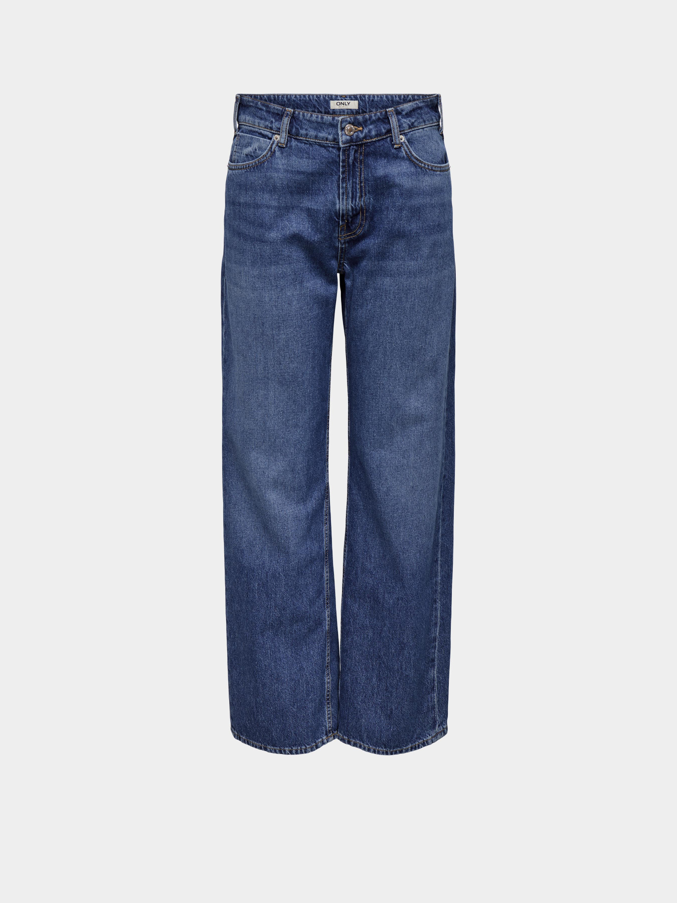Широкие джинсы Only модель 15354892_Medium Blue Denim Фото