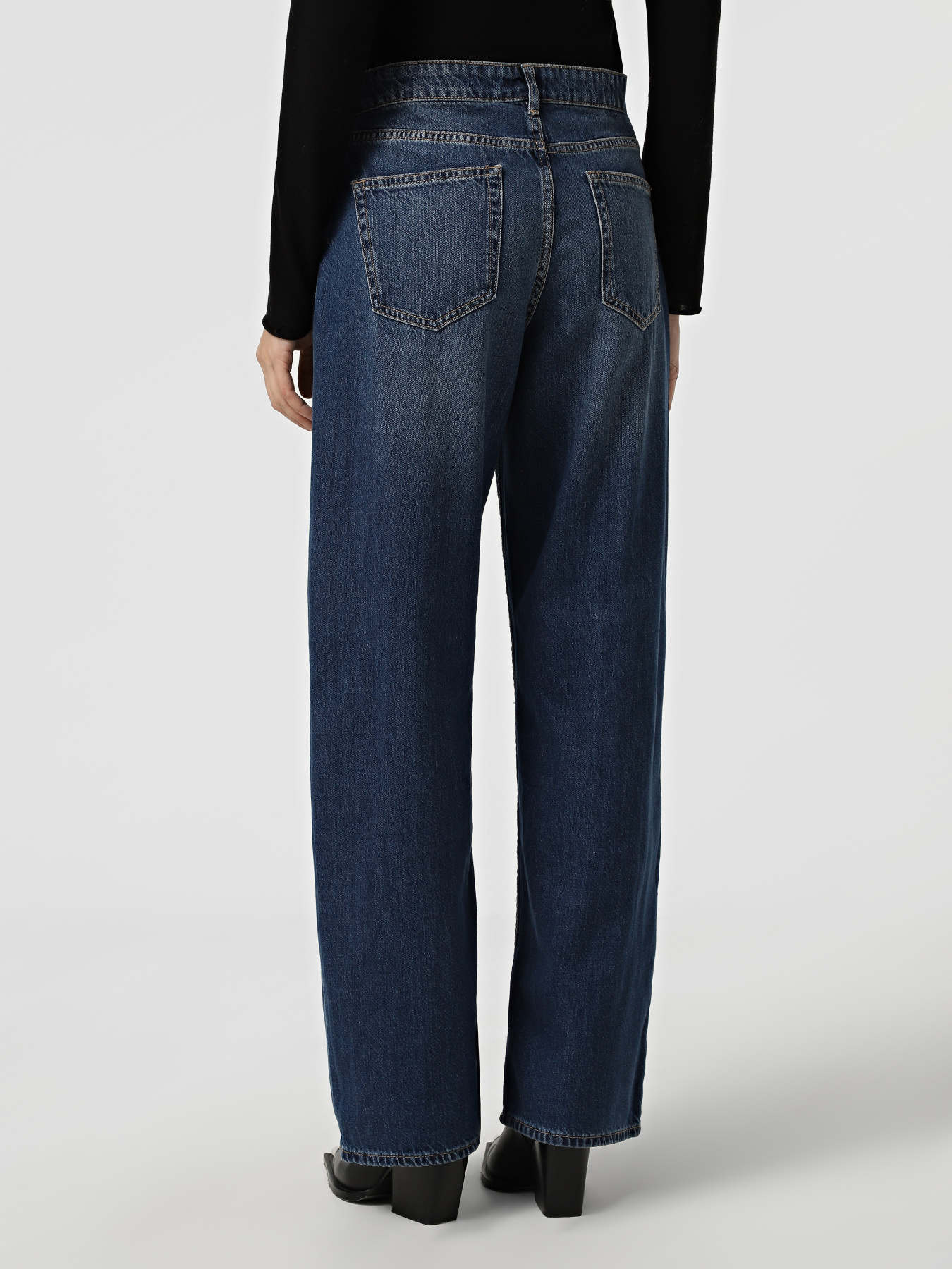 Широкі джинси Only модель 15354892_Medium Blue Denim Фото