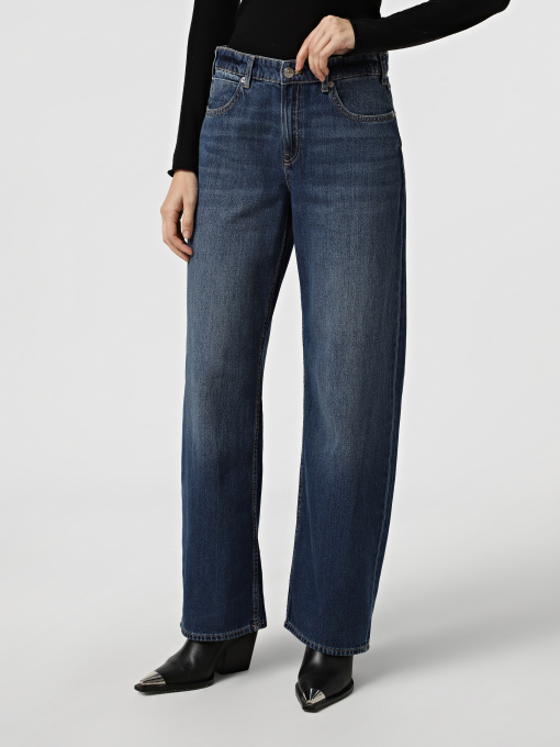 Широкие джинсы Only модель 15354892_Medium Blue Denim Фото