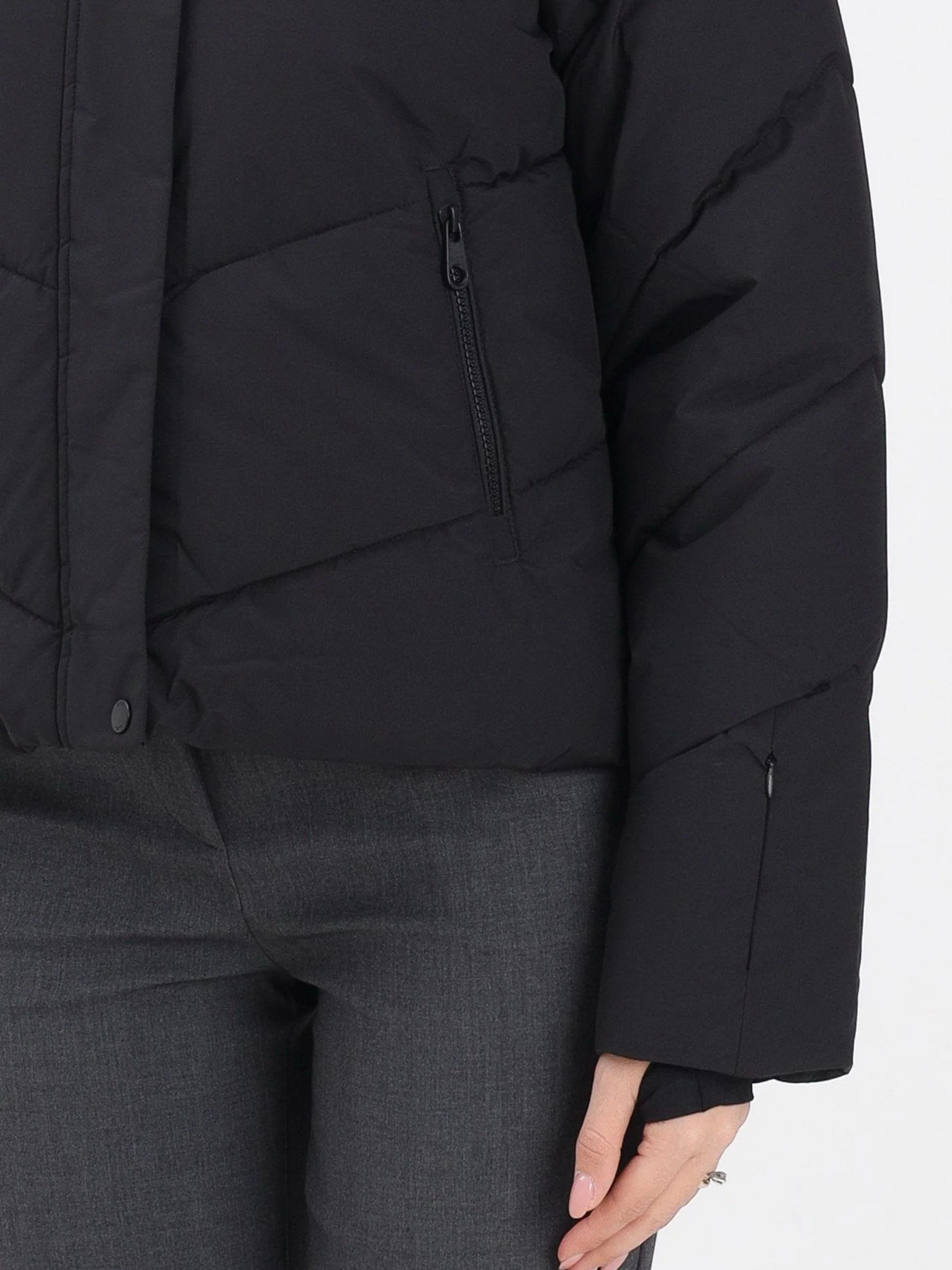 Зимняя куртка Only модель 15352037_Black Зимняя куртка Only модель 15352037_Black Фото