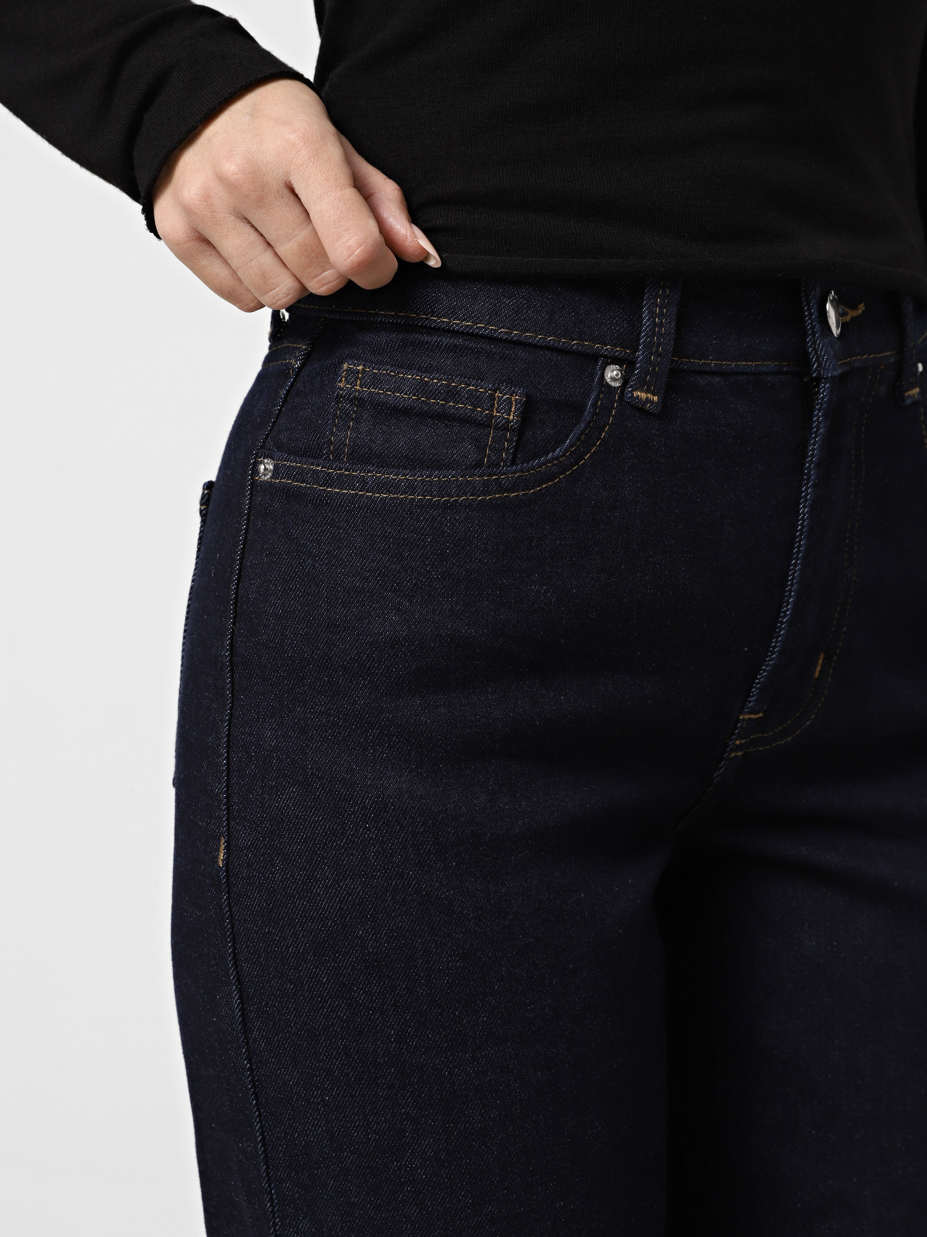 Джинсы мом Only модель 15356761_Dark Blue Denim RINSE Фото