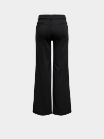 Широкие джинсы Only модель 15301338_Black Denim Фото