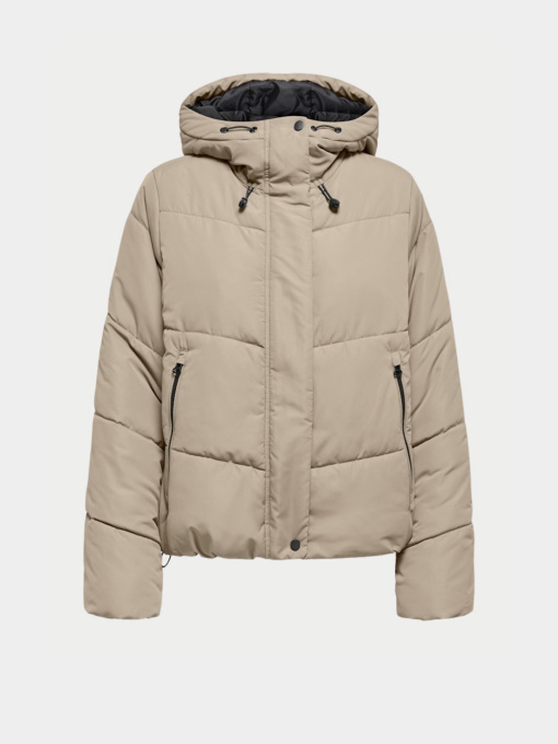 Демисезонная куртка Only модель 15349123_Silver Mink Фото