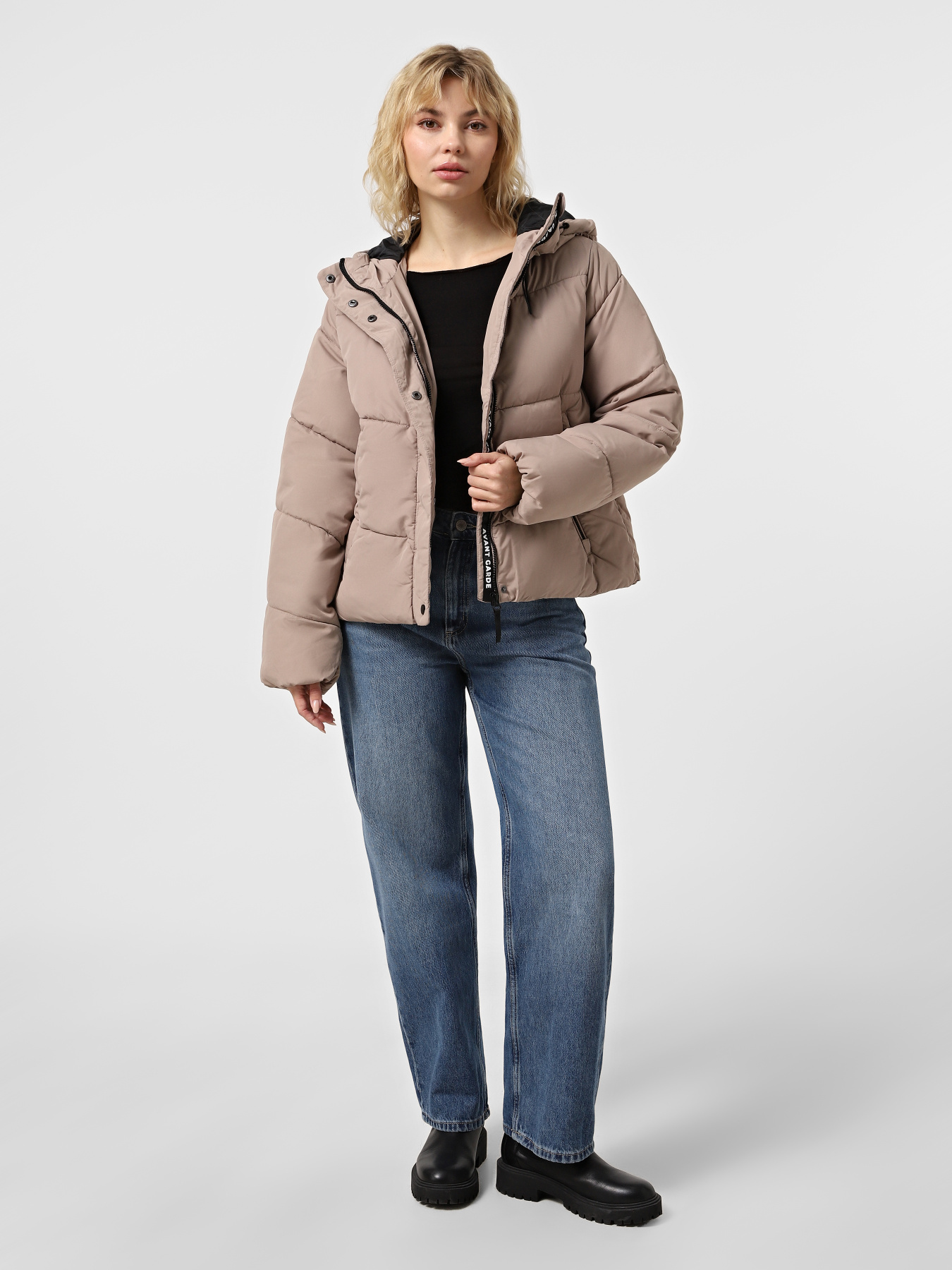 Демісезонна куртка Only модель 15349123_Silver Mink Фото