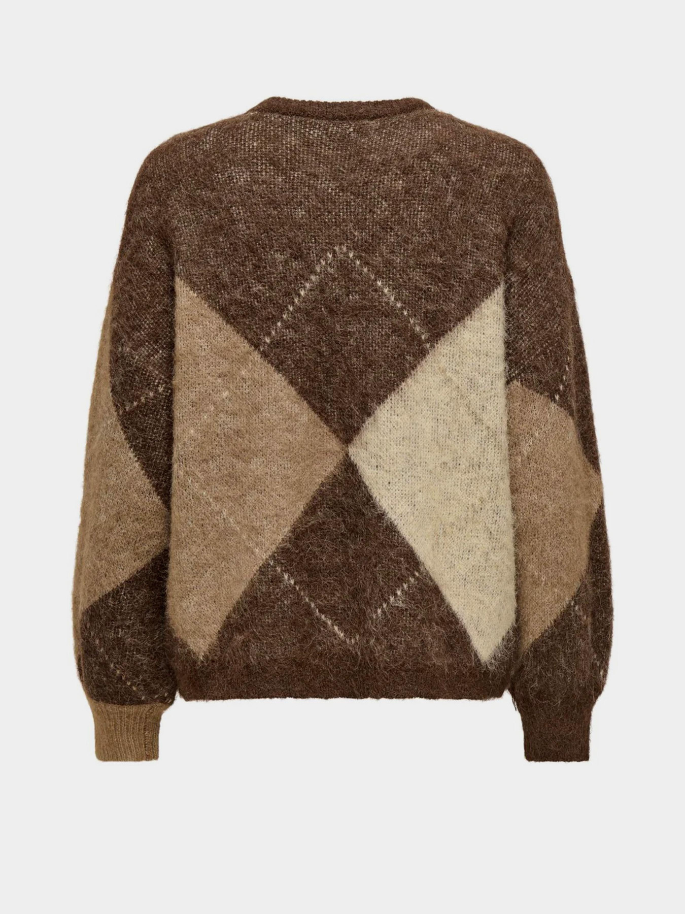 Джемпер Only модель 15353226_Chestnut Biscotti/Melange/ Фото