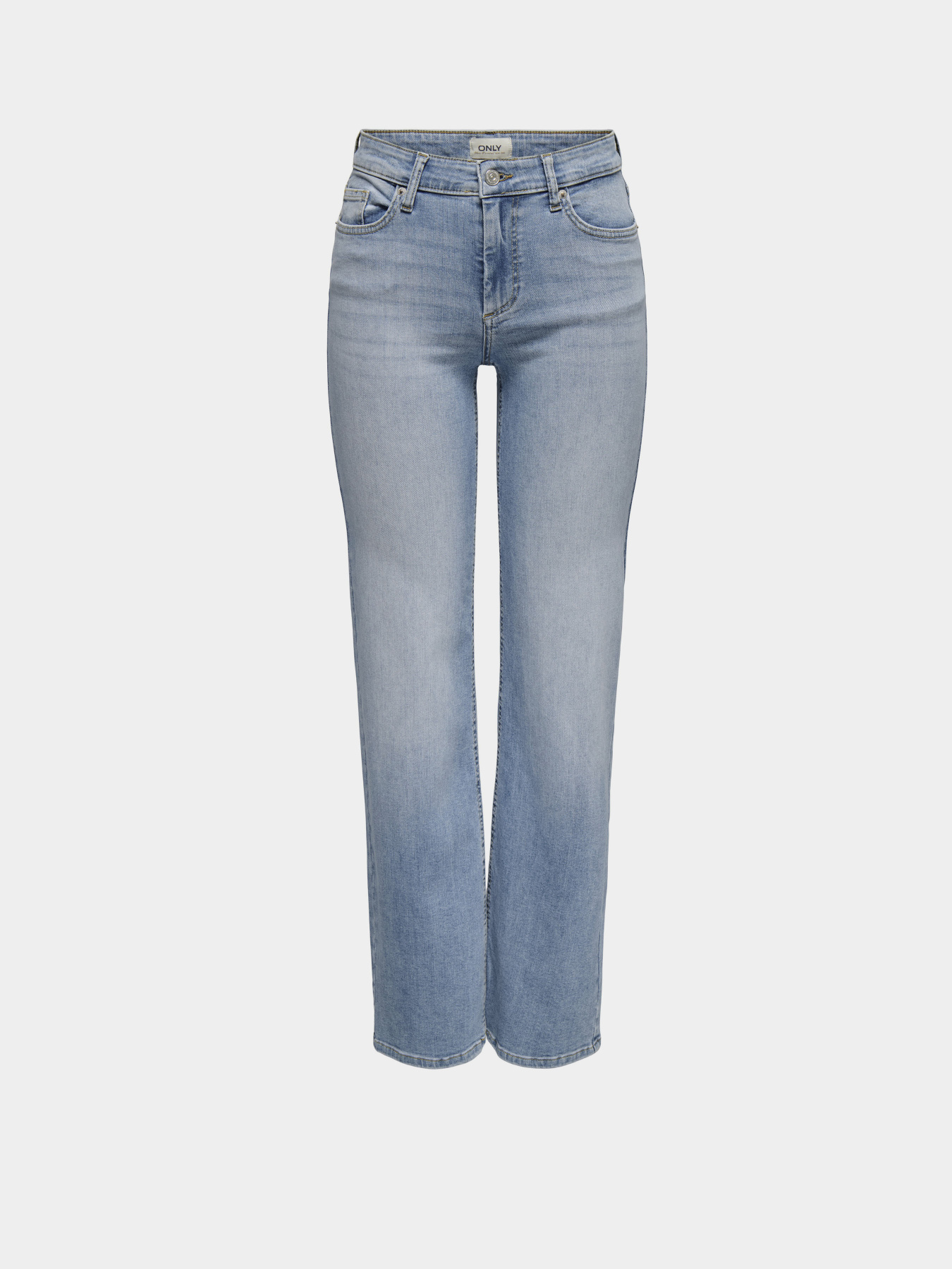 Прямые джинсы Only модель 15337794_Light Blue Denim Фото