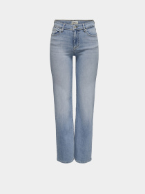 Прямые джинсы Only модель 15337794_Light Blue Denim Фото