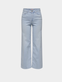 Широкі джинси Only модель 15338289_Light Blue Bleached Denim Фото