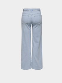 Широкі джинси Only модель 15338289_Light Blue Bleached Denim Фото