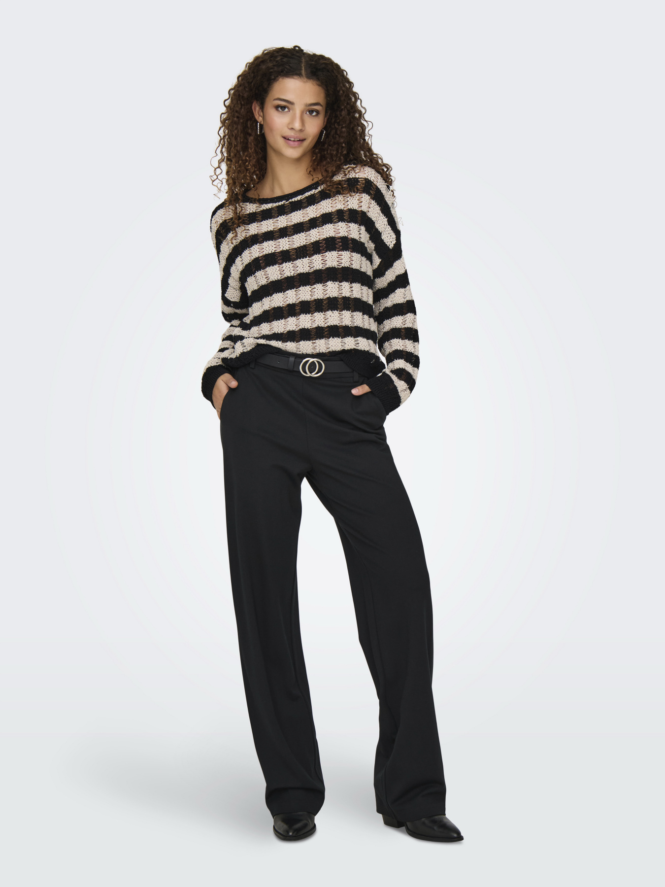 Повседневные штаны Only модель 15341829_Black Фото