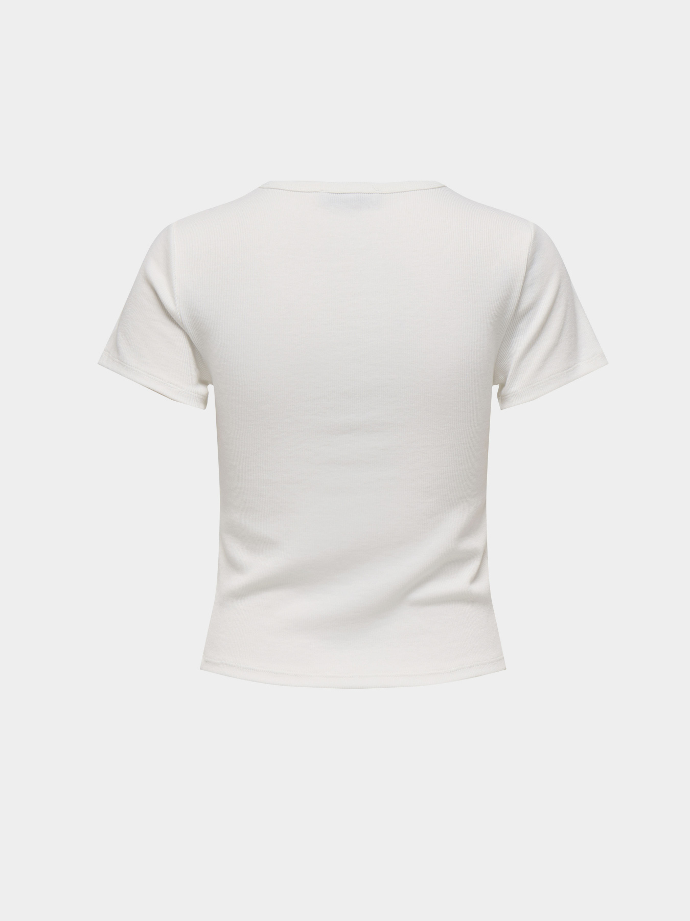 Футболка Only модель 15342939_Cloud Dancer RED HEART Футболка Only модель 15342939_Cloud Dancer RED HEART Фото