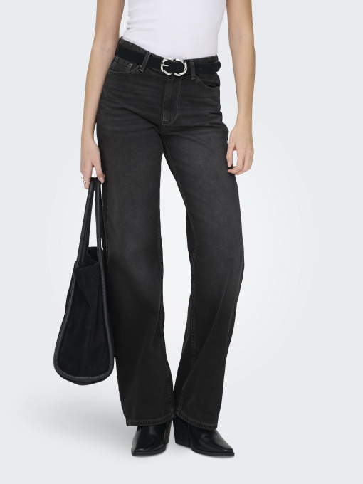 Широкі джинси Only модель 15346244_Washed Black Фото
