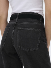 Широкие джинсы Only модель 15346244_Washed Black Фото