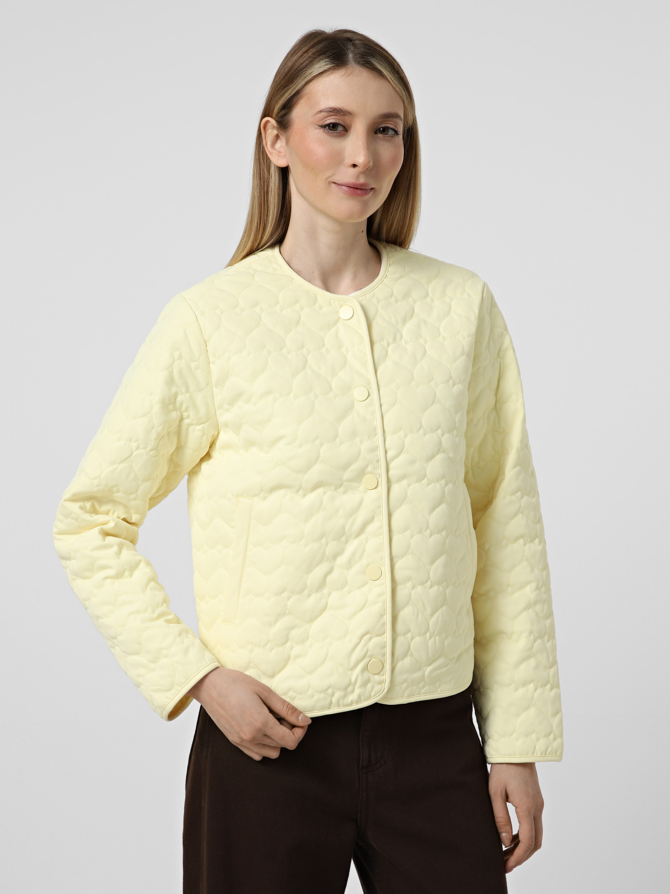 Демісезонна куртка Only модель 15366265_Double Cream Фото