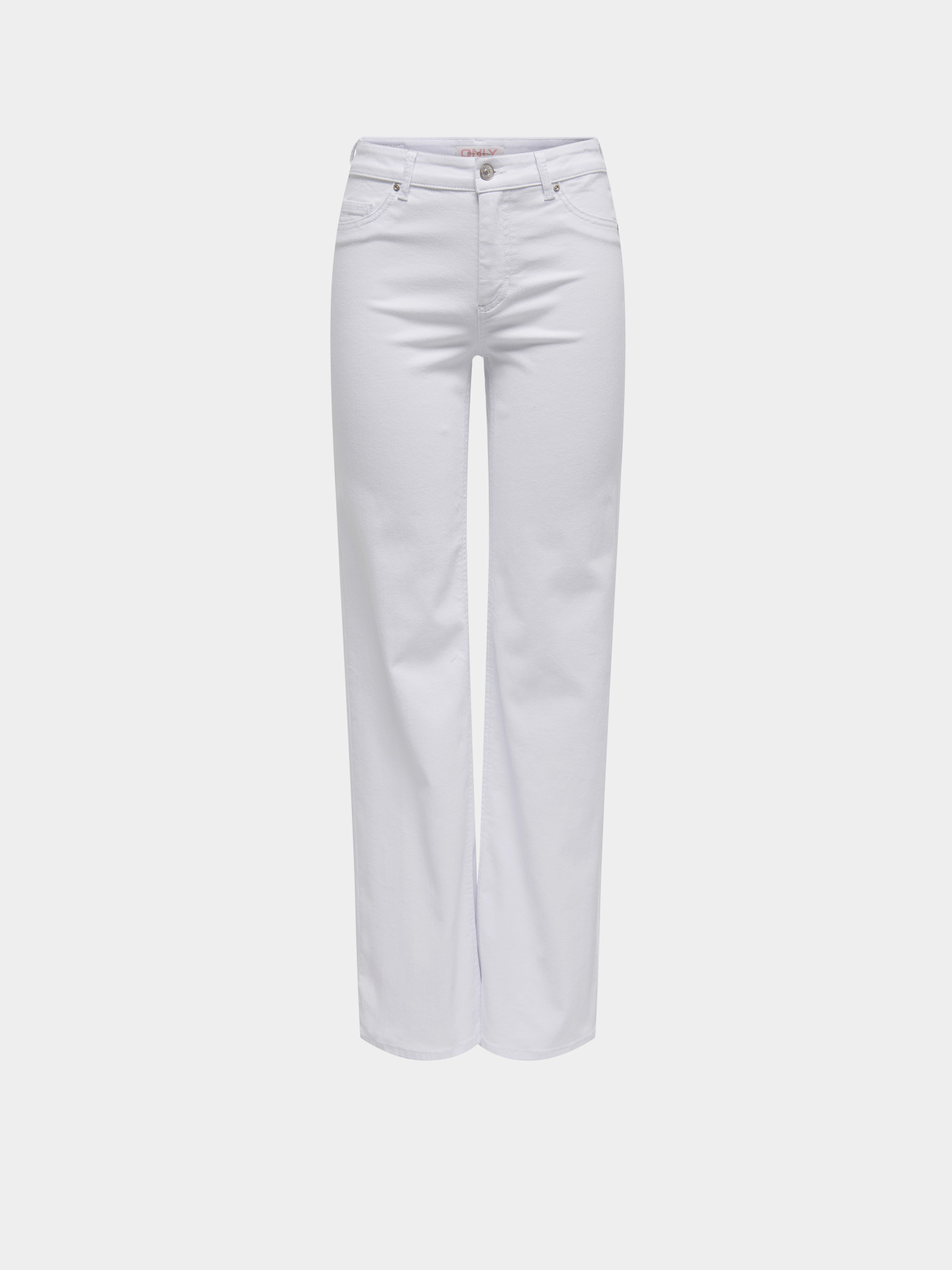 Джинси Only BLUSH MID STRAIGHT DNM модель 15337793_White Фото