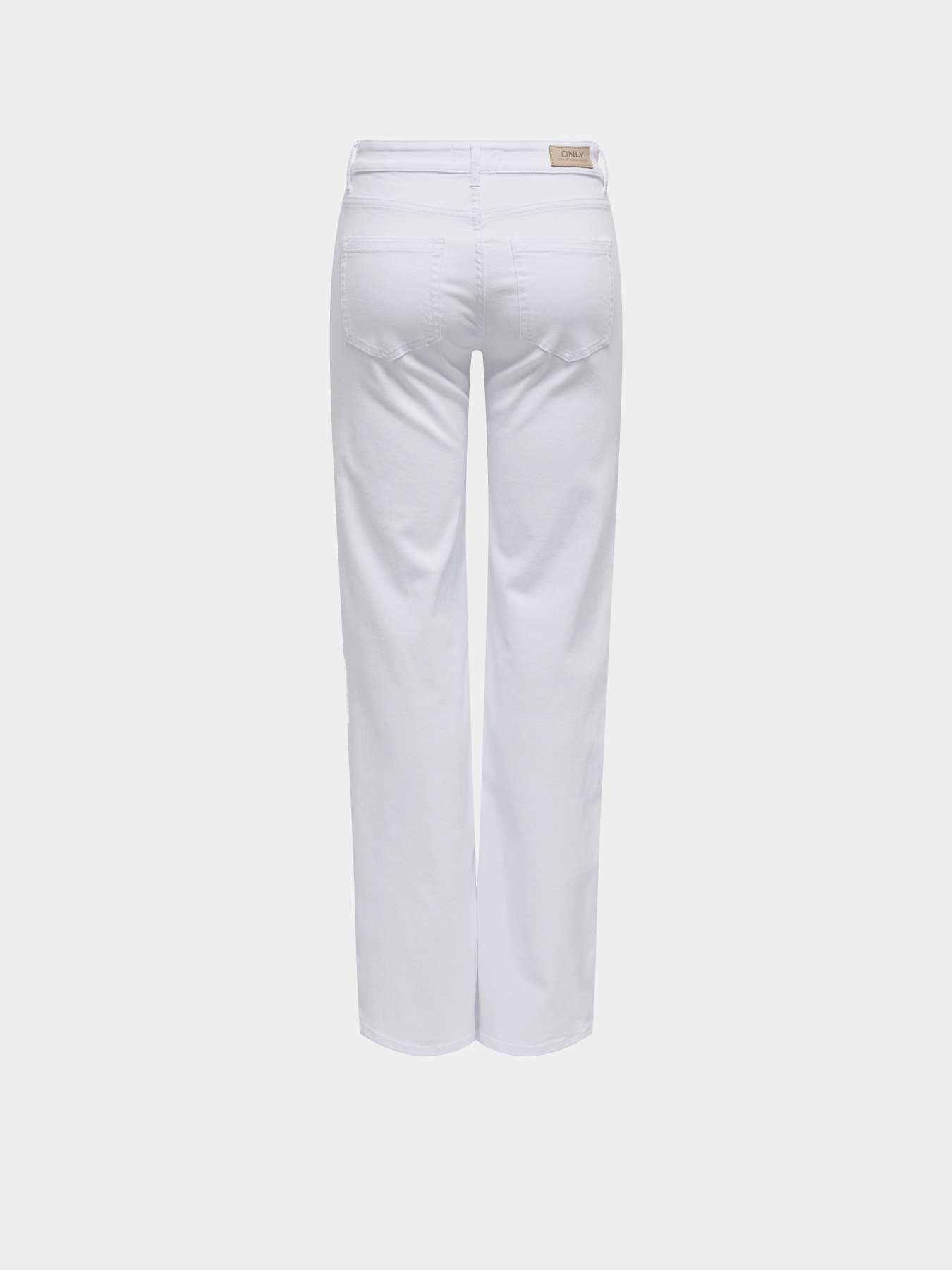 Джинси Only BLUSH MID STRAIGHT DNM модель 15337793_White Фото