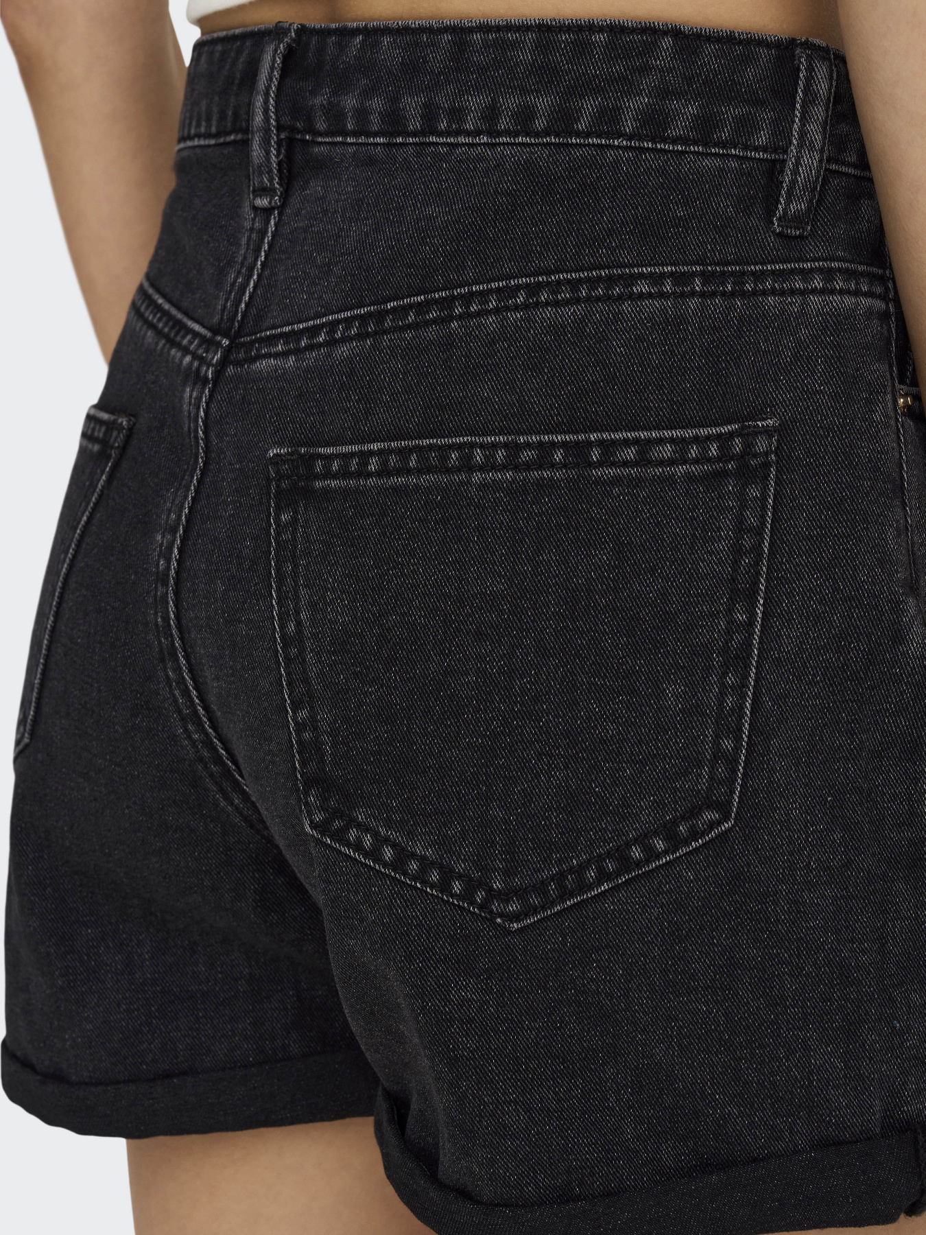 Шорты Only PHINE DNM SHORTS модель 15196226_Black Denim Фото