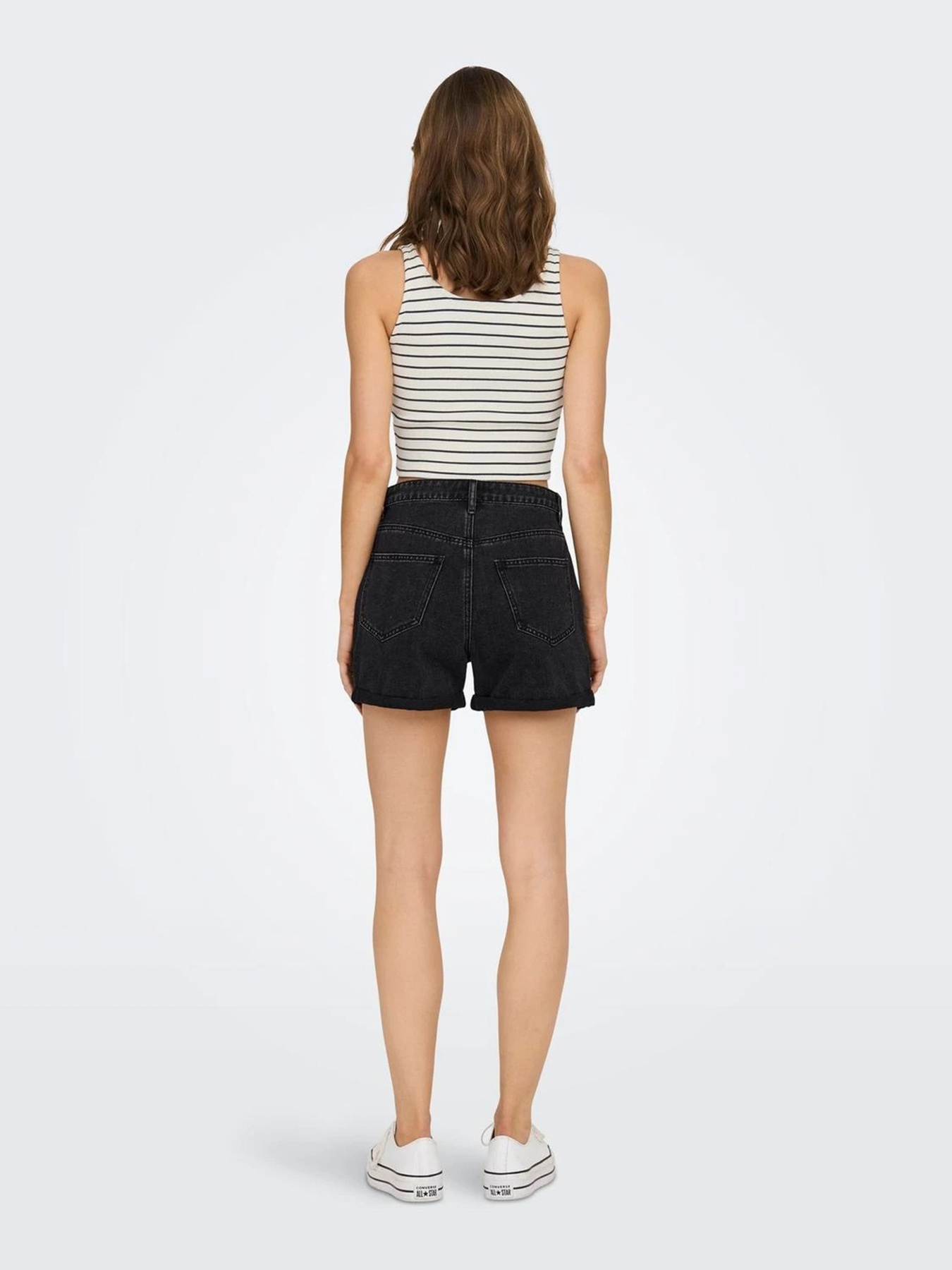 Шорты Only PHINE DNM SHORTS модель 15196226_Black Denim Фото