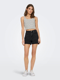 Шорты Only PHINE DNM SHORTS модель 15196226_Black Denim Фото
