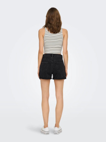 Шорты Only PHINE DNM SHORTS модель 15196226_Black Denim Фото
