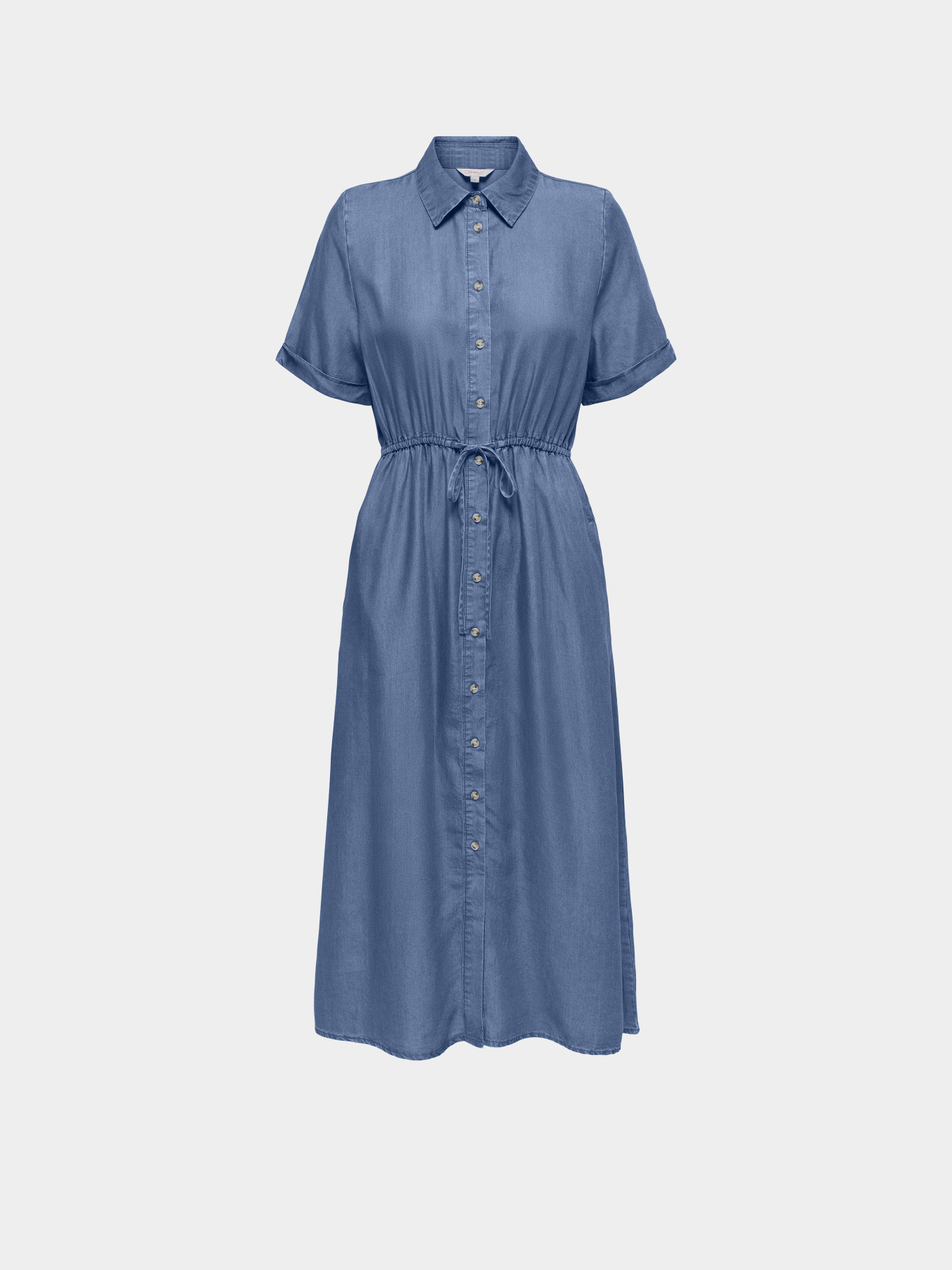 Платья Only CHARIS LIFE SHIRT DRESS модель 15363971_Medium Blue Denim Фото