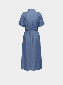 Платья Only CHARIS LIFE SHIRT DRESS модель 15363971_Medium Blue Denim Фото