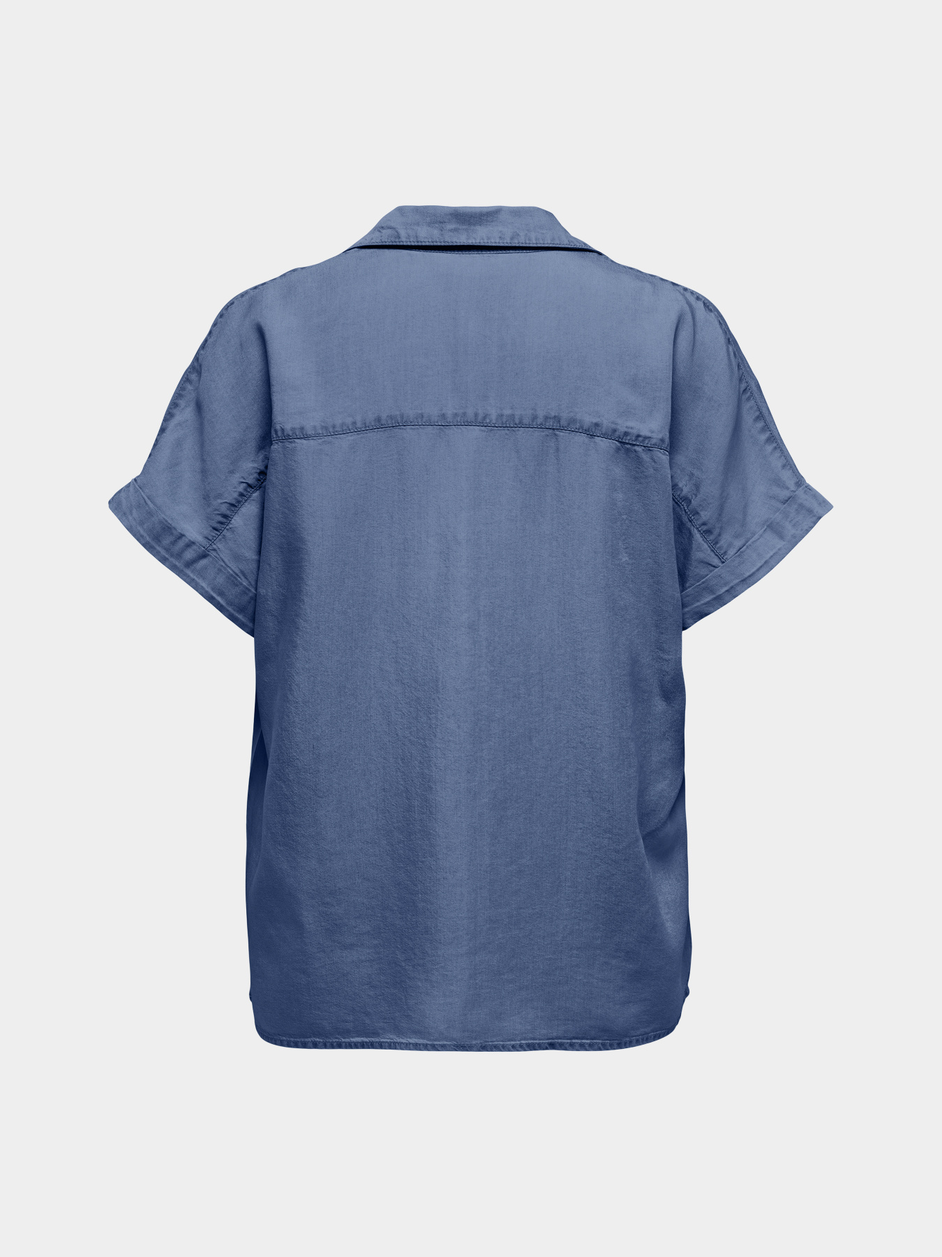 Рубашки Only CHARIS LIFE CAP SLEEVE SHIRT модель 15363976_Medium Blue Denim Фото