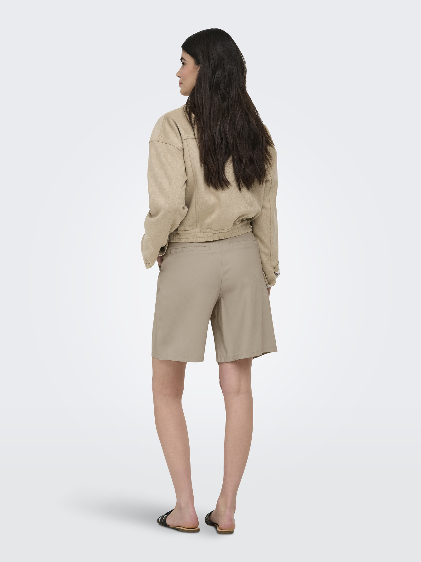 Шорты Only ARIS LIFE BERMUDA SHORTS модель 15364121_Taupe Gray Фото