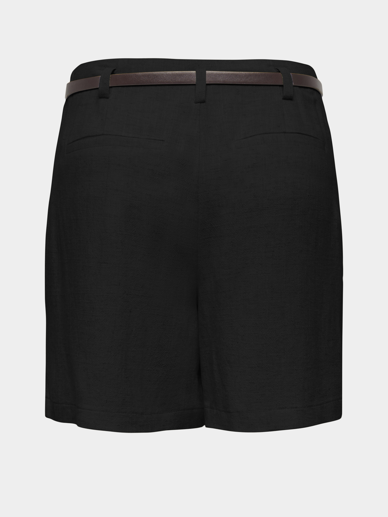 Шорты Only SIESTA HW BELT LIN BL SHORTS модель 15367413_Black Фото