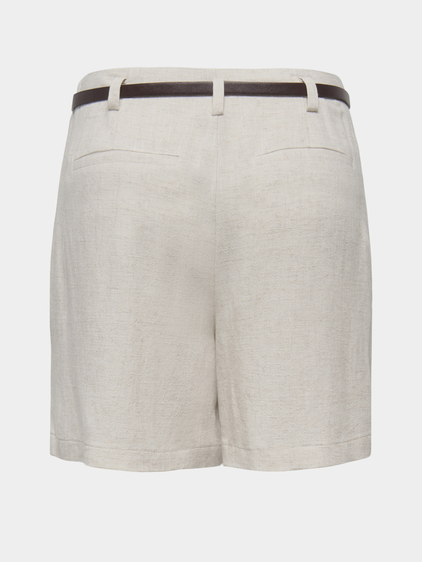 Шорты Only SIESTA HW BELT LIN BL SHORTS модель 15367413_Moonbeam Фото