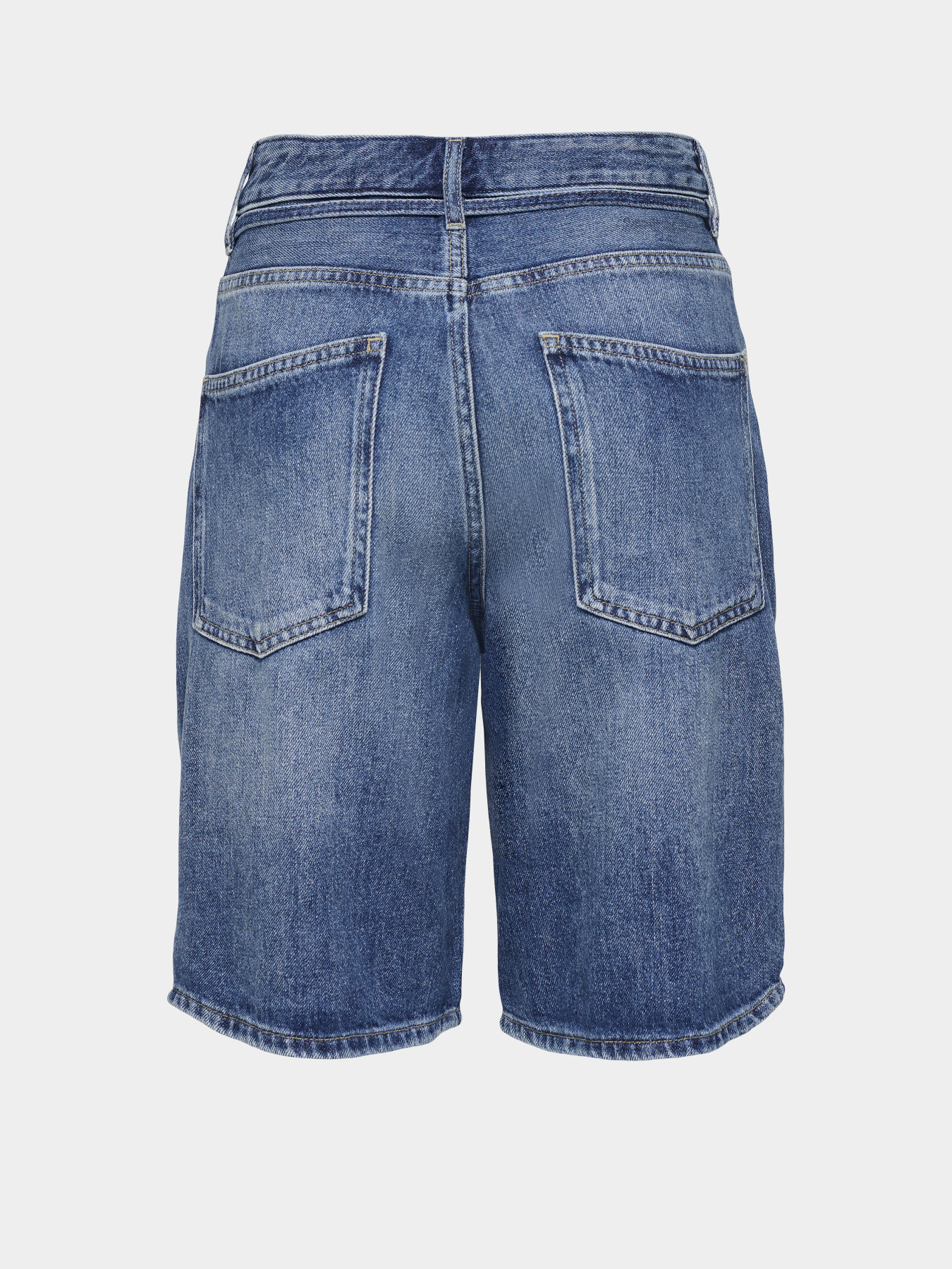 Шорты Only TAYLOR HW BARREL BELT SHORTS модель 15370661_Light Blue Denim Фото