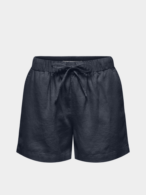 Шорты Only GOA MW LIN BL PULL-UP SHORTS модель 15371421_Navy Blazer Фото