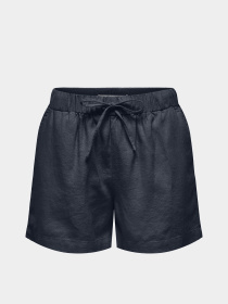 Шорты Only GOA MW LIN BL PULL-UP SHORTS модель 15371421_Navy Blazer Фото