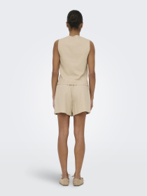 Шорты Only GOA MW LIN BL PULL-UP SHORTS модель 15371421_Oxford Tan Фото