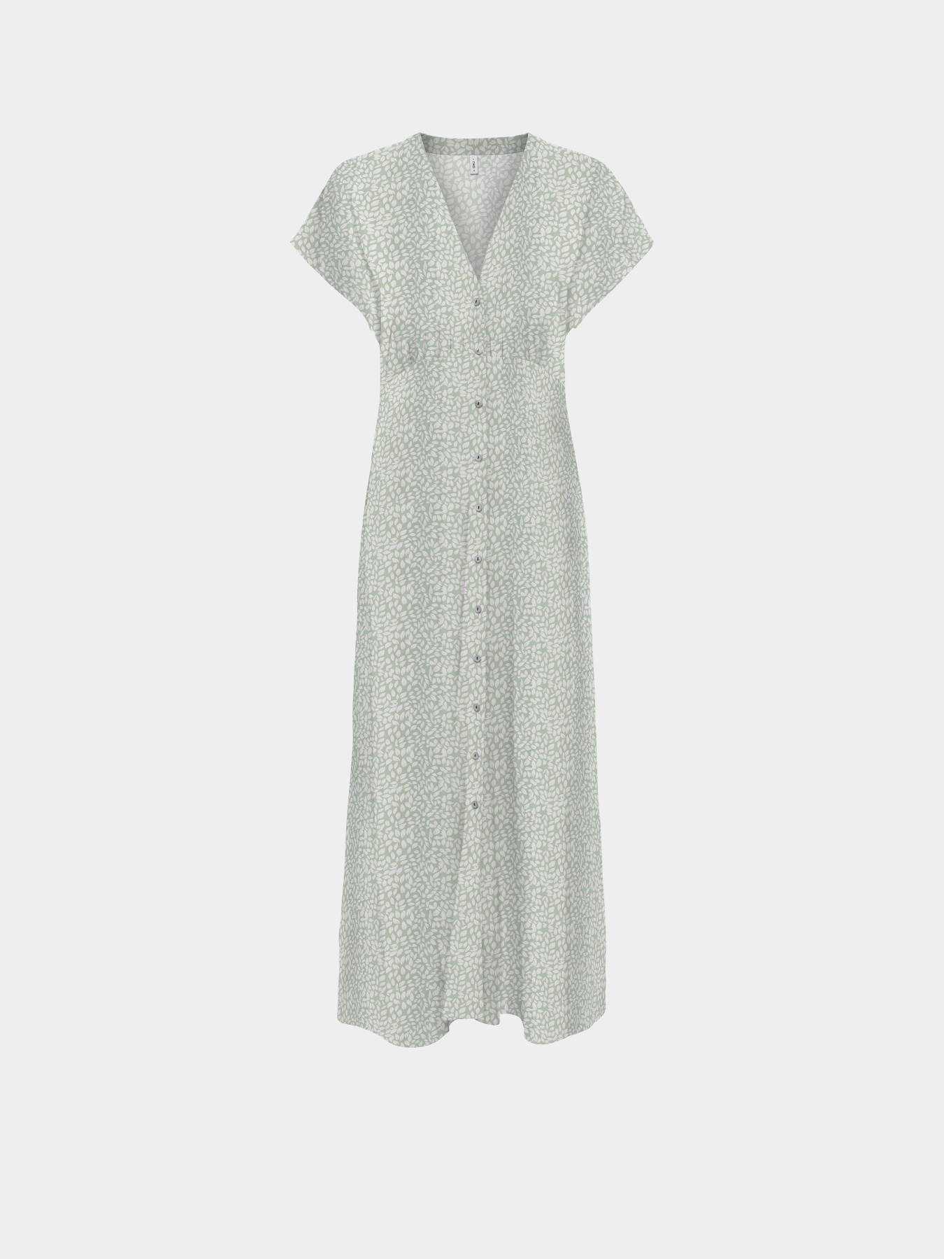 Платья Only NOVA LIFE VIS MOLLIE LONG DRES модель 15317842_Jadeite 724 Coffee leaf Фото
